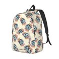 thumbnail image 4 of Geaub 70s disco ball durable canvas backpack: stylish, lightweight, and spacious with adjustable straps, 4 of 7
