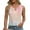 Pink, variant on HOMBOM Summer Tops for Women 2025 Cutout Pink Pleated Loose Fit Notch Neck Tie-Dye Sleeveless Tank Graphic Tee