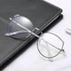 thumbnail image 4 of Gafas de miopía con forma de oreja de gato y espejo plano antiluz azul para mujer, estilo niña, bonitas gafas de miopía con forma de ojo de gato y espejo terminado, 4 of 4