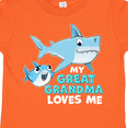 thumbnail image 4 of Inktastic My Great Grandma Loves Me with Cute Sharks Boys or Girls Toddler T-Shirt, 4 of 5