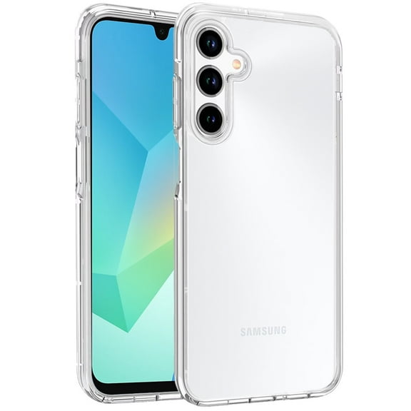 For Samsung Galaxy A16 5G Transparent Shock Absorption Thick TPU Rubber Ultra Thick Hybrid Silicone Protective Slim Back Cover ,Xpm Phone Case [ Clear ]