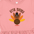 thumbnail image 4 of Inktastic Little Turkey Thanksgiving Girls Toddler Dress, 4 of 5