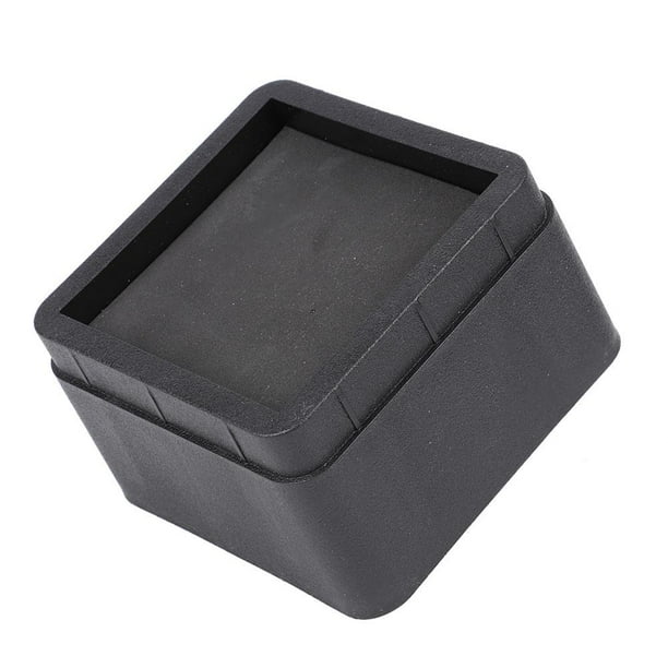 Kritne Sofa Leg  4PCS Durable Stackable Bed Risers Black 