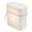 Type A, variant on SDFGTstore Modern Press Top Plastic Trash Receptacle Effortlessly Waste Bin Waste Management for Family and Office Environment