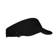 thumbnail image 2 of Daiia Black Pattern Sport Sun Visor Hats Visor Cap Adjustable Empty Top Baseball Cap Cotton Ball Caps for Women and Men, 2 of 8
