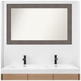 thumbnail image 4 of Amanti Art Custom Wall and Bathroom Mirror (28.25 x 45.25 in.), Country Barnwood Frame, 4 of 7
