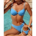 thumbnail image 1 of Traje de baño de moda tankini para mujer, traje de baño con tirantes laterales, traje de baño dividido, traje de baño de 3 piezas para mujer, trajes de baño tankini para mujer, trajes de baño para muj, 1 of 7