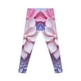 thumbnail image 2 of Soluvd 3D Flower Ann Women's Premium Leggings, Yoga Leggings, 2 of 6