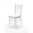 thumbnail image 2 of Chair - Chiavari Wood - White/White Cushion (4/Box), 2 of 5