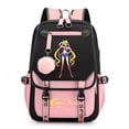 thumbnail image 1 of Cross-Border Amazon Direct Supply Beautiful Girl Backpack Teenagers SchoolbagUSBComputer Bag Large Capacity Schoolbag 13 Pretty Girl Backpack, 1 of 5