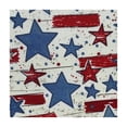 thumbnail image 4 of Awypu Stars Stripes Americo Makk Square Tablecloth 100% Polyester Fiber 36*36, 4 of 8