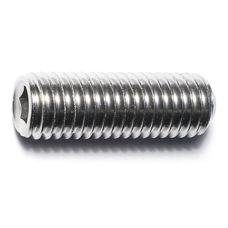 

1/2 -13 x 1-1/2 18-8 Stainless Hex Socket Headless Set Screws (2 pcs.)