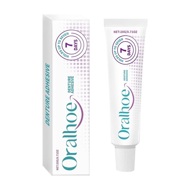 denture fixing adhesive is gentle and comfortable, fixing dentures naturally and enhancing smile aesthetics