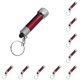 thumbnail image 1 of Greeniant Mini linterna LED para acampar al aire libre, senderismo, caminar, linterna de mano de bolsillo portátil con llavero, regalos de fiesta de año Rojo 10piezas Greeniant CBP145099, 1 of 6