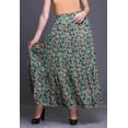 thumbnail image 2 of Bimba Printed Maxi Skirts Women Bohemian Gypsy Style Long Cotton Skirt, 2 of 5