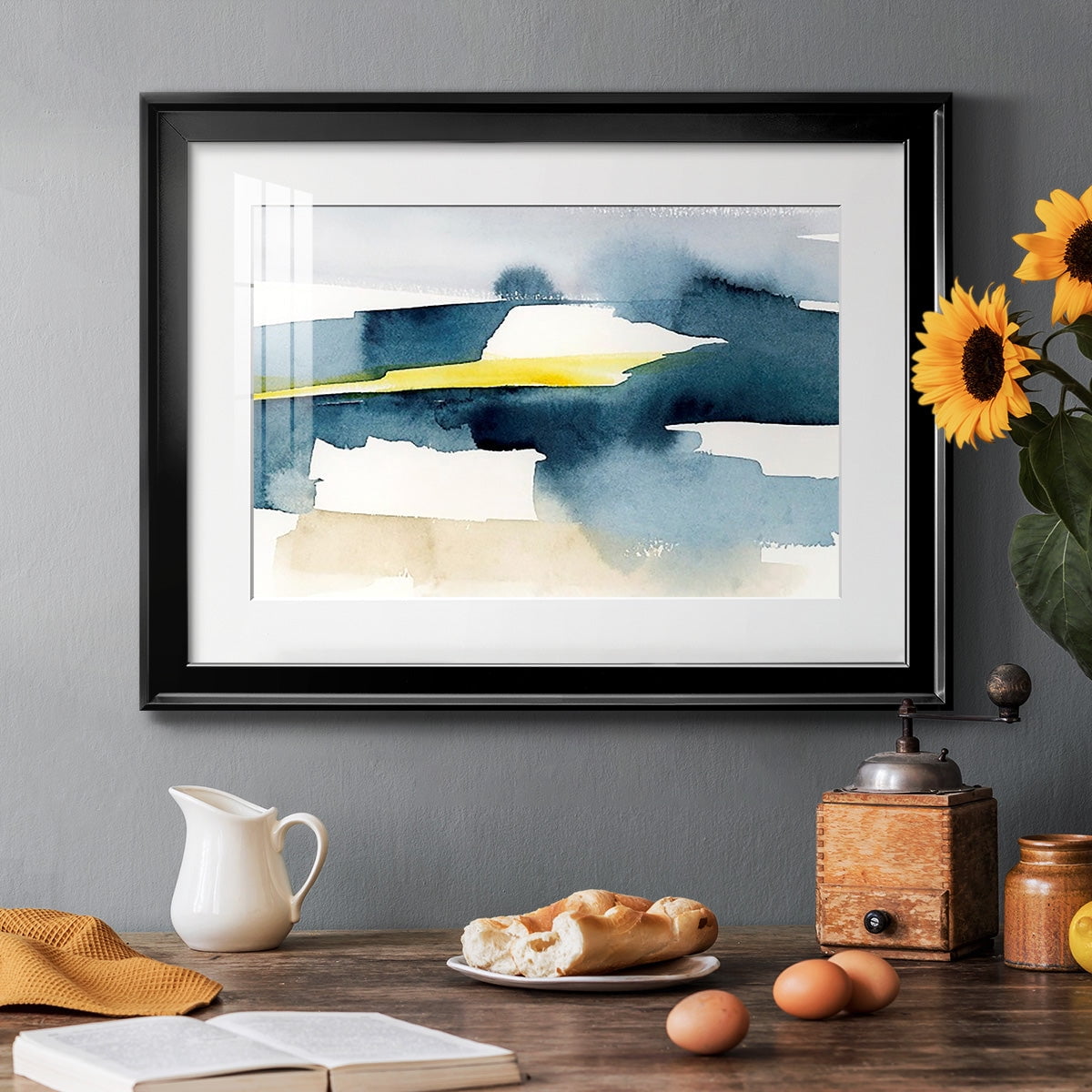 Peeking Sunshine I Premium Framed Print - Ready to Hang
