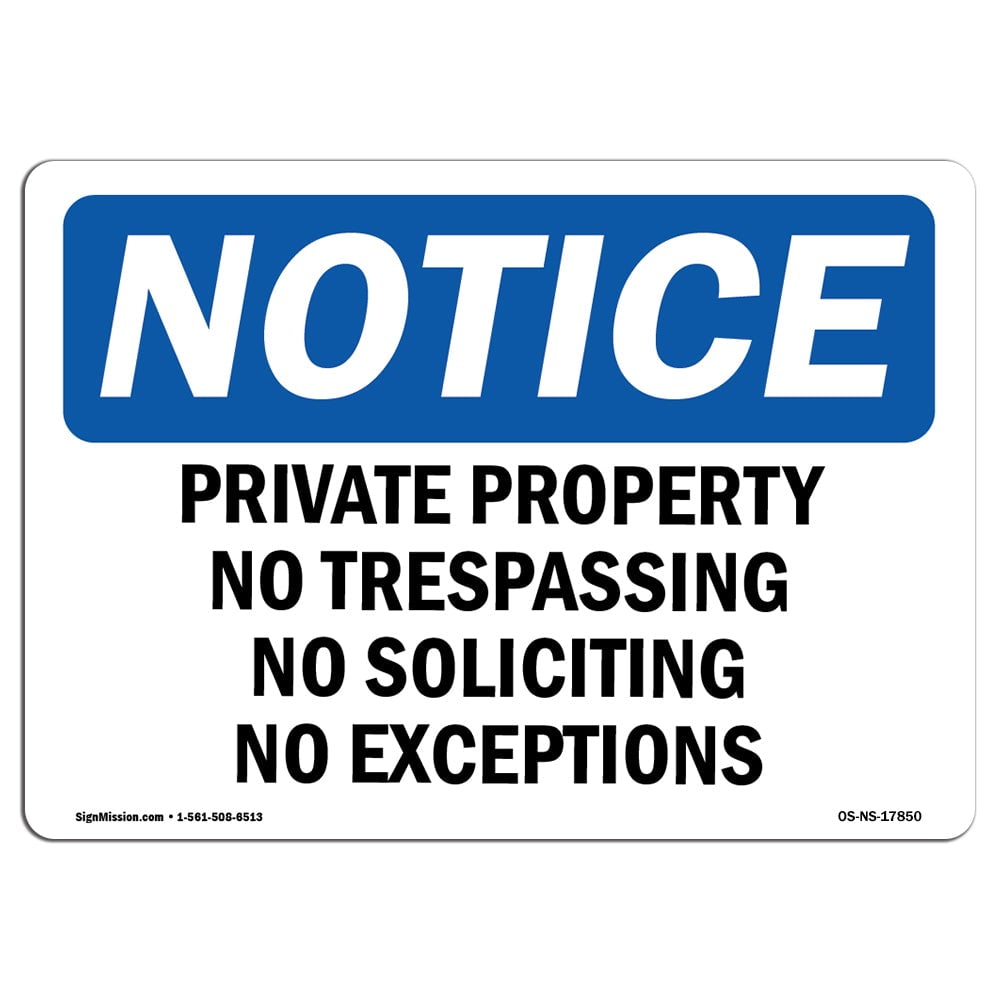 PLEASE NO SOLICITING THANK YOU Decal Sign 4" x 6" Indoor Outdoor Sticker 4 label