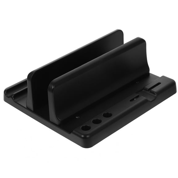 1PC Laptop Stand Vertical Type Laptop Bracket Compatible for Pro (Black)