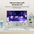 thumbnail image 3 of Pixio PX27U Wave Blue 27 inch 160Hz Refresh Rate 4K 3840x2160p Resolution Fast IPS Panel 1ms GTG Response Time 4K Blue Gaming Monitor with Adaptive Sync, 3 of 7