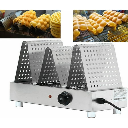 Egg Warmers - Electric Hongkong Eggettes Egg Waffle Warmer Displayer 110V