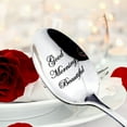 thumbnail image 2 of DPTALR Stainless Steel Milk Coffee Spoons Dessert Ice Cream Fruit Spoon Teaspoon Accessories Tableware Gift, 2 of 2