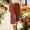 Watermelon Red women wide leg capri pants a1, variant on Cagogo Women Wide Leg Capri Pants Summer Casual Cotton Linen Loose Elastic High Waisted Palazzo Pants with Pockets Flowy Beach Lounge Trousers Boho Vacation Wear, Wine M