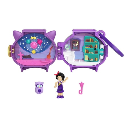 Polly Pocket Pet Connects Stackable Owl Compact Playset price history on PriceWatchPro