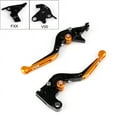thumbnail image 1 of Leviers de Frein Pliables et Extensibles Réglables pour Honda VFR CBR1100XX ST Bleu, 1 of 1