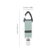 thumbnail image 2 of Soporte portátil multiusos con clip para sombrero de paja para bolsa de viaje al aire libre (verde), 2 of 4