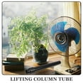 thumbnail image 3 of HAMPPLIES Floor Fan Extension Rod in Black Adjustable Heights for Home Use 1Pack, 3 of 7