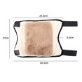 thumbnail image 6 of Thicken Fleece Lined Knee Warmers - Cashmere Knee Joint Brace Support Pads Wool Warm Thermal Winter Warmer Supplies Knee Sleeves for Arthritic Knees, 6 of 8