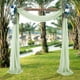 thumbnail image 3 of Cortinas de Gasa Transparente, Decoración de Arco para Boda, Material Suave (Paquete de 2), Tamaño Ajustable, Fondo para Fotografía, Decoración de Fiesta, 70 Cm, Poliéster, 3 of 7