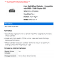 thumbnail image 2 of Front Right Wheel Cylinder - Compatible with 1963 - 1968 Chrysler 300 1964 1965 1966 1967, 2 of 2