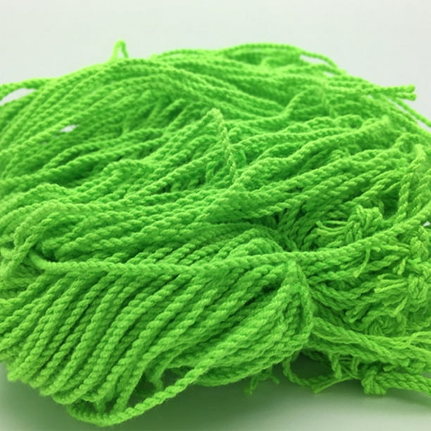 100 Pcs Durable Polyester String Multi Color Pro-poly Rope for Kids  Children Yoyo Toy Color:Green Size:green 