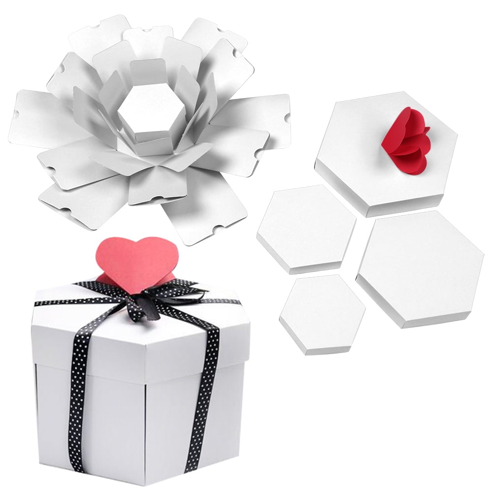 RECUTMS Love Explosion Box DIY Scrapbooking Set Handmade Photo Album, Gift  Box for Marriage Proposals Birthday Surprise (Love Box)