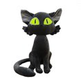 thumbnail image 3 of Muñeco de peluche japonés Suzume de 28 cm, gato Daijin Sadaijin, silla de gato de peluche blanco y negro, juguetes suaves Suzuki, 3 of 8