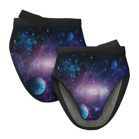 

Qekee Planets Stars And Galaxies1 Print Non-Slip Mini Oven Mitt Silicone Oven Mitts Heat Resistant Kitchen Mittens Pinch Mitts Cooking Mitts