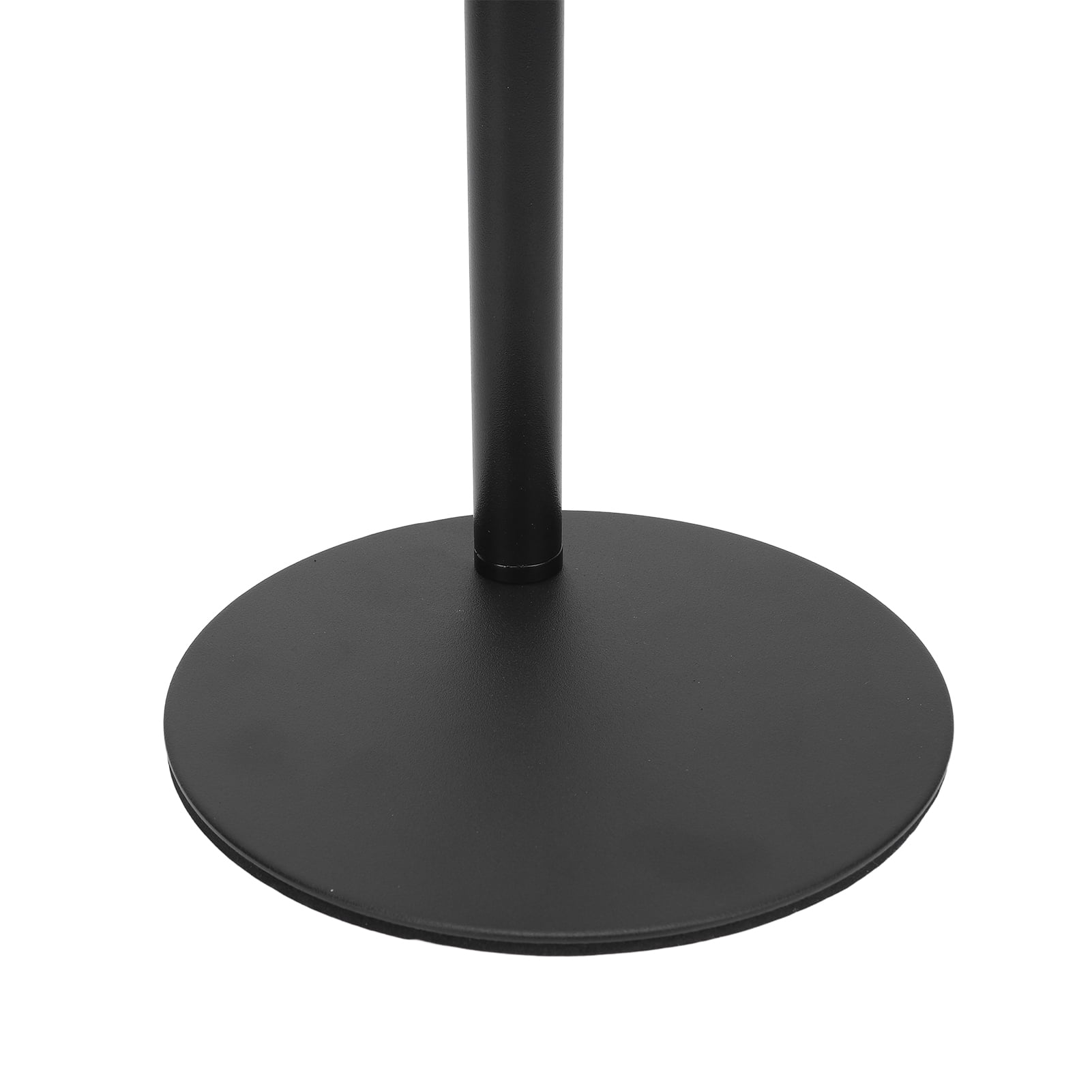 Rupoun Cell Phone Stand 180 Degree Multi Angle Rotating Height Adjustable Aluminum Alloy Desk Phone Holder Stand Black For Office Live Streaming
