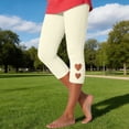 thumbnail image 5 of Wide Leg Pants Woman JIANLAI Control Workout Leggings with Pockets Plus Size Athletic Gym Yoga Pant Trendy (S-3XL) Beige, 5 of 8