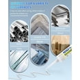 thumbnail image 3 of White  Caulk & Sealant,    Sealant Caulking, Shrink & Crack Proof,  Caulking for Kitchen, Bathroom, RV, Interior & Exterior Use, 10.2 FL. OZ/300ML, 4 Pack, 3 of 6
