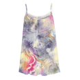 thumbnail image 6 of Boho Tank Tops for Women Summer Casual Loose Fit Spaghetti Strap Pleated Front Scoop Neck Camisole Tanks, 6 of 6