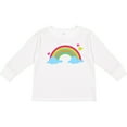 thumbnail image 3 of Inktastic Rainbow Boys or Girls Long Sleeve Toddler T-Shirt, 3 of 5