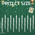 thumbnail image 3 of LYINGF 12pcs Colorful Acrylic Icicle Christmas Ornaments Set - Hanging Ice Stick and Drop Decorations for Creating a Winter Atmosphere, Shimmering Tree and Window Display Accents, 3 of 6