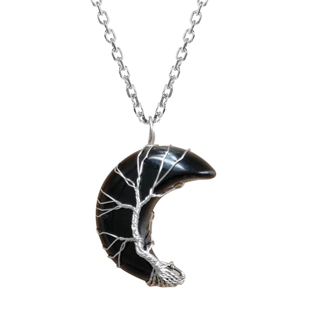 Collier de Sécurité Longue Durée en Argent à la Mode