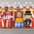 thumbnail image 3 of Wiywef Carnival Backdrops Circus Troup Photo Banner Backdrop Background Photo Props for Carnival Circus Birthday Party Decorations Supplies, 3 of 7