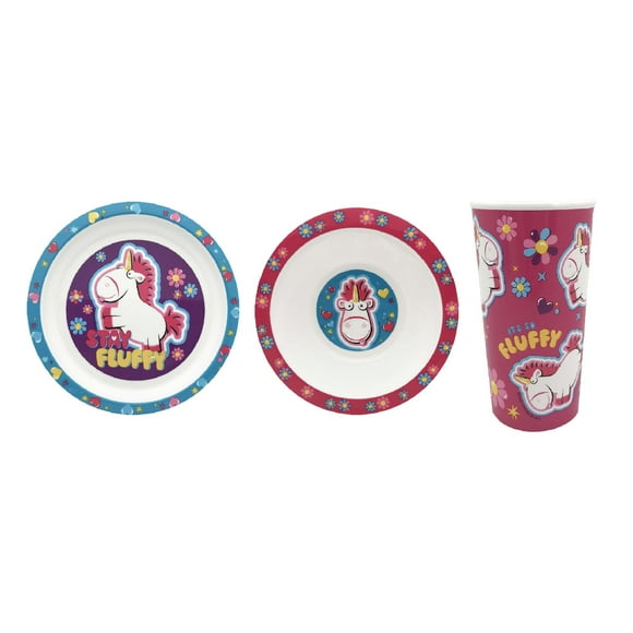 Despicable Me Ensemble de Vaisselle Moelleux pour Enfants