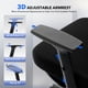 thumbnail image 4 of Yeshouse Silla de oficina ergonómica de malla con respaldo alto, lumbar ajustable, reposabrazos 3D, reposacabezas y reclinación, silla de escritorio giratoria y transpirable, 4 of 8