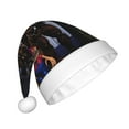 thumbnail image 2 of Saiise Five Nights At Freddy'S Christmas Hat,Santa Hat,Xmas Holiday Hat for Adults,Unisex Velvet Classic Santa Hat for Xmas New Year Party Headwear, 2 of 7
