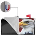thumbnail image 5 of Patriotic American Flag Mailbox Covers Magnetic 21x18 Inch with USA Flag Eagle Decor Eagles Mailbox Cover American Flag Mailbox Wrap Post Letter Box Cover for Garden Yard Home Decoration, 5 of 6