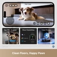 thumbnail image 5 of DREAME X60 Ultra Kit Robot Vacuum and Mop,35000Pa Suction, 100% Detangling,3.13in Ultra-Thin Design, 3.47in Obstacle Clearing, Self Emptying&Refilling, Mop Self-Cleaning, Obstacle Avoidance, Blac, 5 of 12